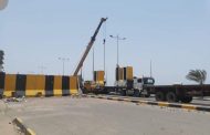 قوات أمن عدن تعيد فتح الطرقات المقفله بالخرسانات