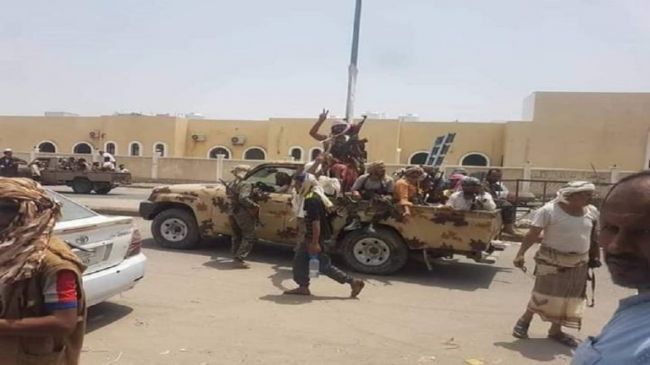 قوات المجلس الانتقالي تؤمن  مدينة زنجبارعاصمة محافظة أبين