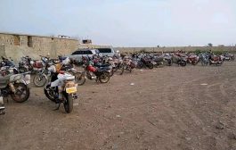 القوات الخاصة في لحج تضبط أكثر من 120 دراجة نارية غير مرقمه بحملتها الأمنية