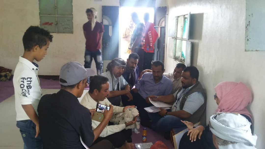 مندوبين من منظمة ادرا العالمية يصل مديرية حالمين لتقديم عدد من المشاريع 