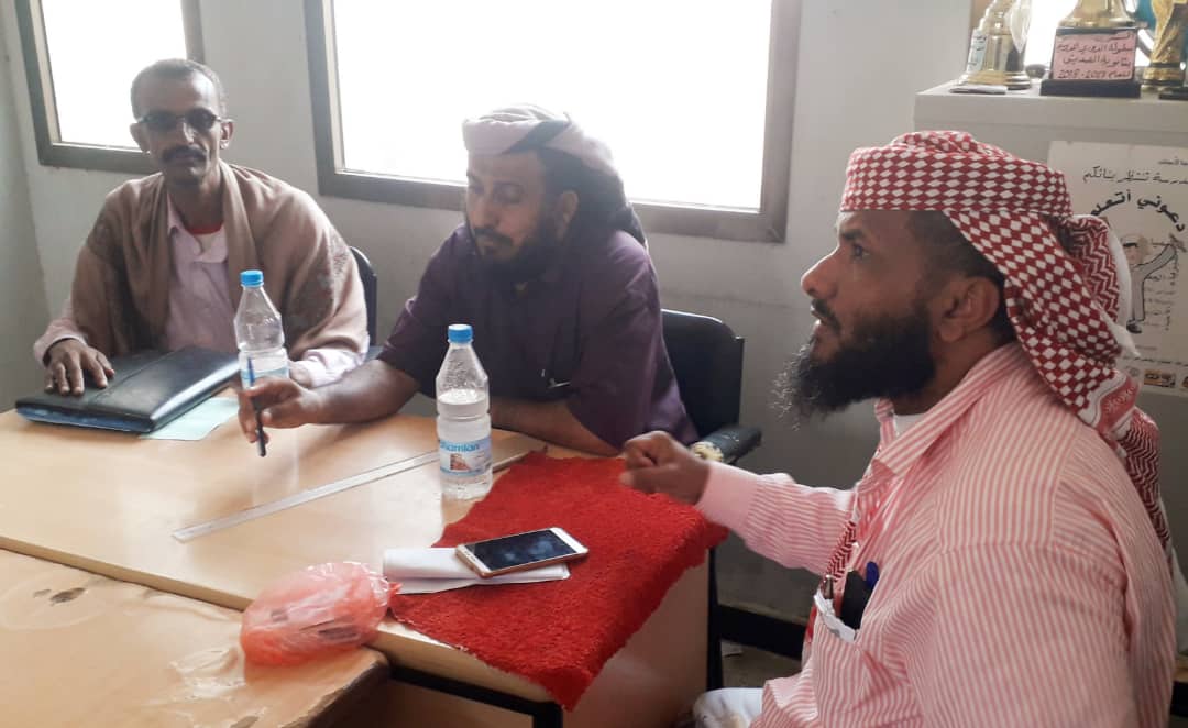 لحج : إختتام المرحلة الأولى من دورة تدريبية بمدارس بطورالباحه 