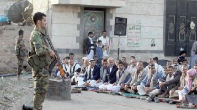 خطيب جمعة الحوثيين بصنعاء جهاز راديو