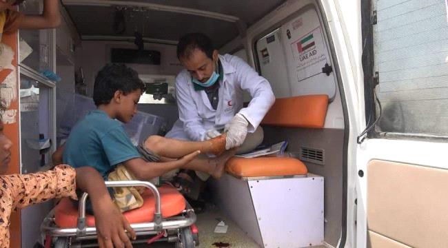 الهلال الأحمر الإماراتي يعزز حملة مكافحة الأوبئة في الساحل الغربي