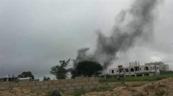 ميليشيا الإخوان تقصف مواقع اللواء 35 في تعز