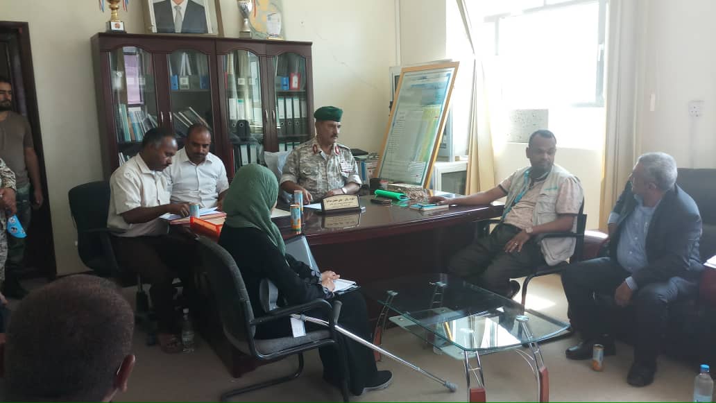 محافظ الضالع يلتقي ممثل ممنظمة اليونسيف