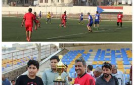 عميد أندية جزيرة العرب نادي التلال الرياضي يشارك في احتفالات أكتوبر بالضالع