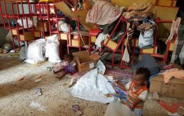 اللجنة الدولية للصليب الأحمر: مدرسة تأوي العائلات بدلاً من الطلاب في الضالع