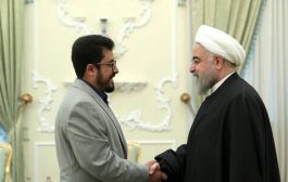 أثناء تسلم أوراق اعتماد سفير المليشيات الحوثية: روحاني : ندعمكم في زمن الحرب والسلم