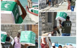 للشهر الخامس   على التوالي  مركز الملك سلمان للإغاثة يوزع سلل غذائية للأسر المحتاجة بجزيرة ميون