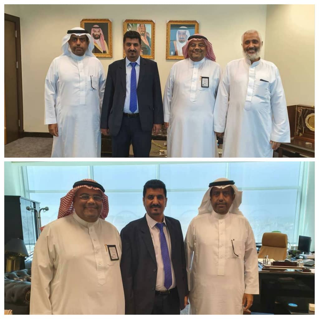 القائم بأعمال مدير عام مطار عدن الدولي يلتقي رئيس الهيئة العامة للأرصاد السعودي بجدة