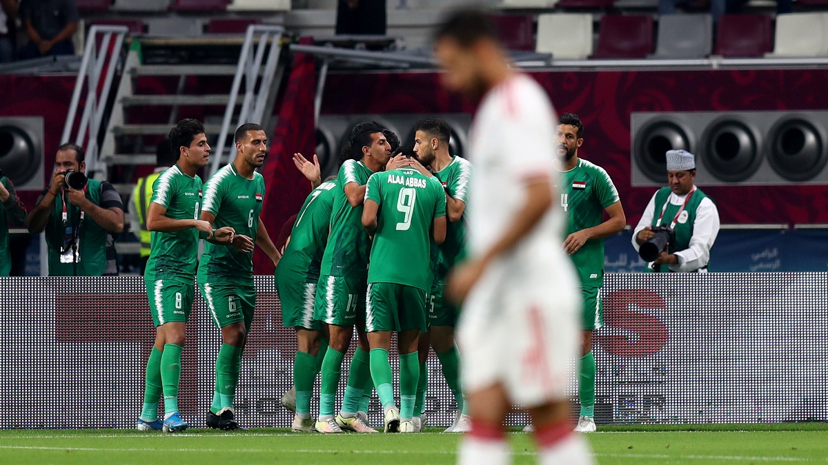 العراق يتخطى الإمارات ويتأهل لنصف نهائي خليجي 24