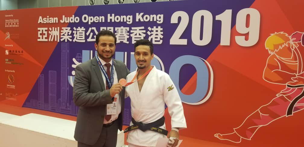 البطل علي خصروف يحقق فضية الجودو على المستوى الآسيوي