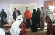 مدير عام المنصورة يدشن الامتحانات الفصلية في كافة مدارس المديرية