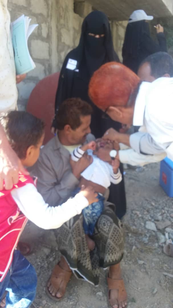 تدشين الحملة الوطنية للتحصين ضد شلل الأطفال