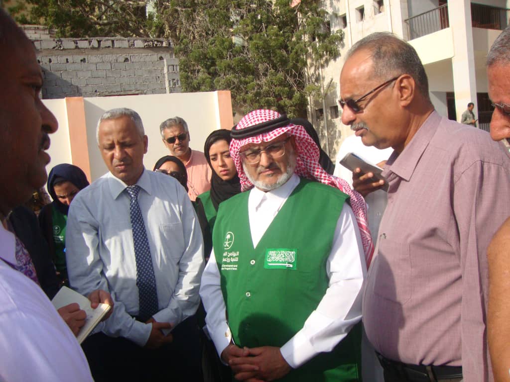 بناء 12 فصلا وصالة انشطة في لطفي بدعم من البرنامج السعودي لتنمية واعمار اليمن