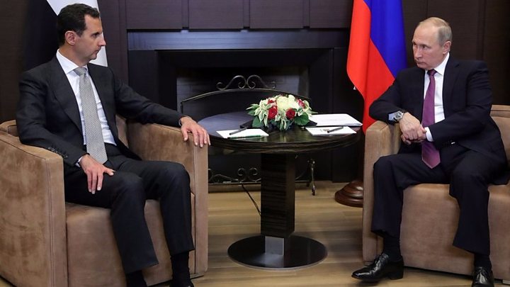 في زيارة مفاجئة: بوتين في سوريا ويجري محادثات مع الأسد