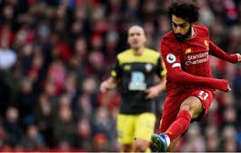 اللاعب محمد صلاح يتصدر قائمة الأفضل تسديدًا على المرمى بالدوري الإنجليزي