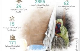 انفوجراف يوضح  تلاعب الحوثي بالسلام عبر تصعيد الانتهاكات