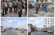 صندوق صيانة الطرق يتسلم مشروع اعادة تأهيل شارعي الكباش والميناء بالمعلا