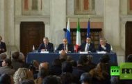 لافروف: نتفق وإيطاليا على ضرورة تسوية النزاع في ليبيا عبر حوار دولي واسع