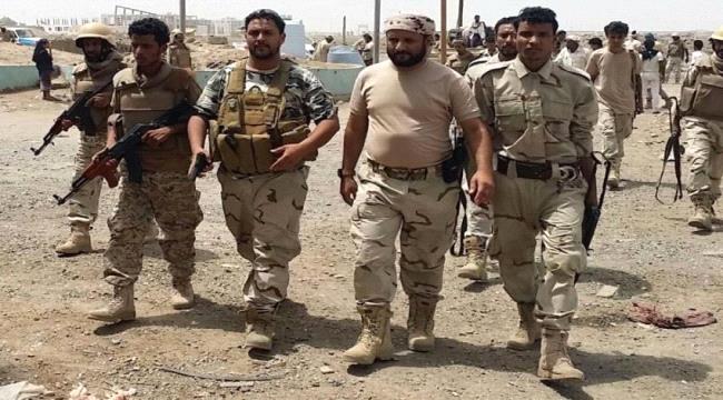 بعد اشتباكات مع مسلحين قوة تابعة لالوية الدعم والاسناد تسيطر على الوضع في منطقة بئر فضل