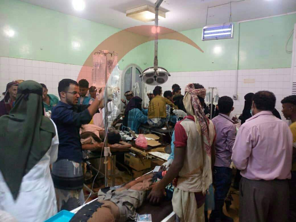 إصابة 13 شخص في حادثة تصادم باصات في سيلة بلة بلحج