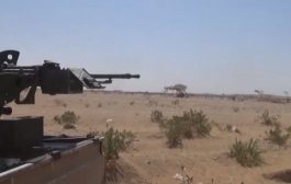 الجوف : صاروخ باليستي حوثي استهدف القيادات العسكرية  سبق سقوط مدينة الحزم