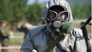 فيديو : الجيش الروسي يتخذ إجراءات وقائية لمكافحة انتشار عدوى كورونا