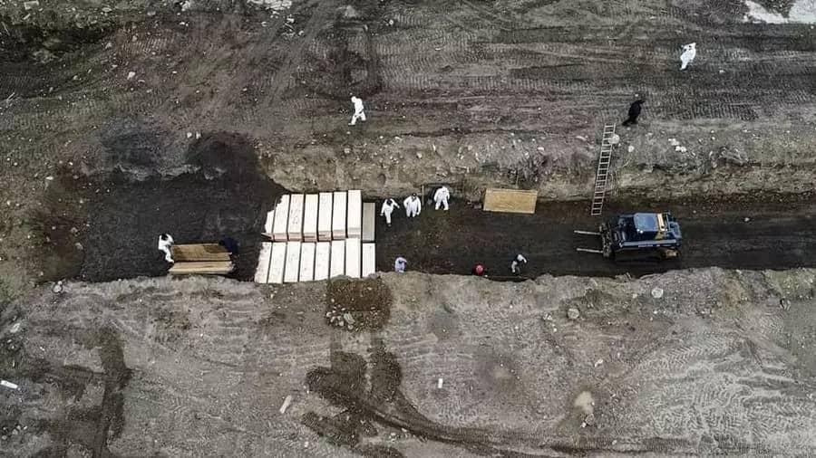 جزيرة نييويوركية تصبح مقبرة جماعية لضحايا كورونا المهمشين
