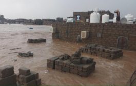 وفاة وفقدان اربع اطفال وامراة جراء السيول في مارب وسط اليمن .. ( صور + فيديو )