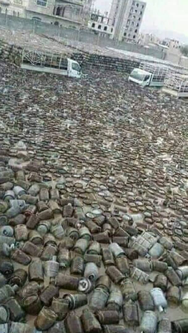 السيول تفضح تجار السوق السوداء و تكشف عن أكبر مستودع للغاز المنزلي