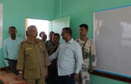 اللواء الركن احمد تركي ومدير تربية لحج يفتتحان فصول مدرسية بالشظيف. 