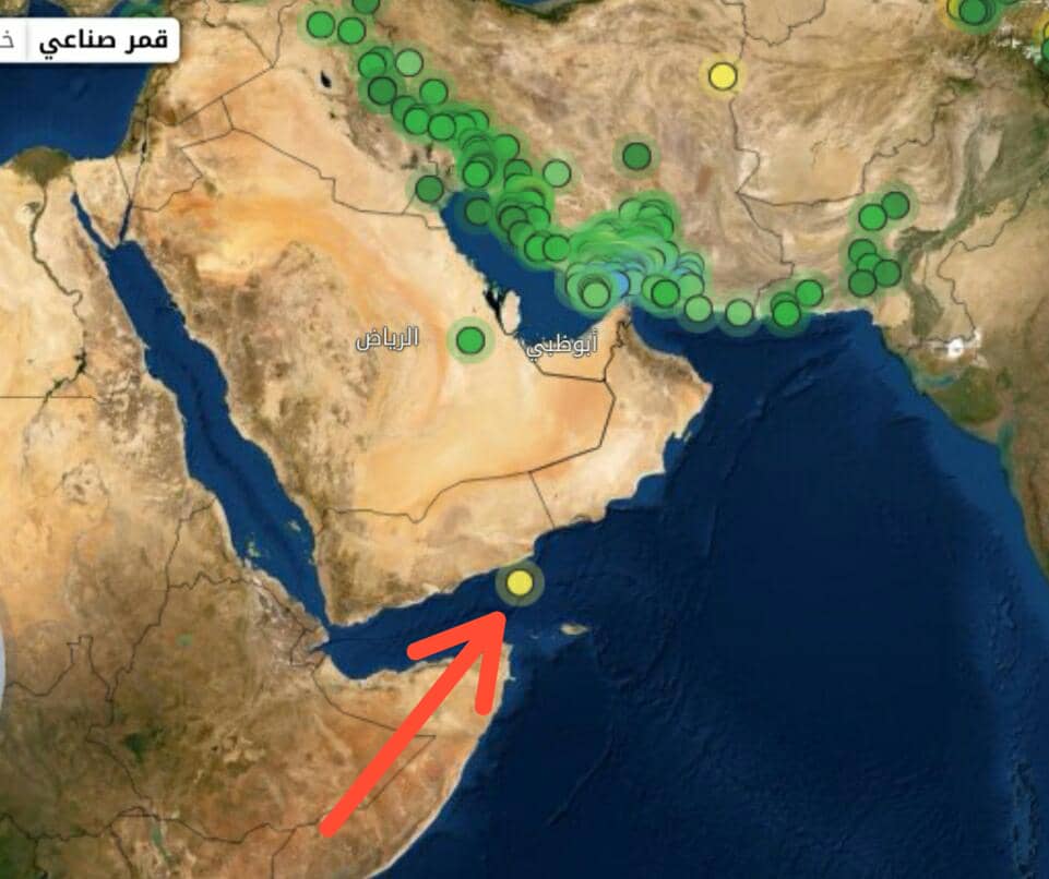 رصد زلزال بحري بقوة 5 درجات وسط خليج عدن