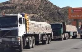شاهد بالفيديو: مئات الشاحنات الداخلية يتم حجزها بسبب كورونا.. ورواد التواصل يعلقون