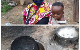 فيروس كورونا: صورة أرملة تطبخ الأحجار لأطفالها الجائعين تهز كينيا