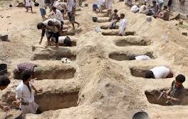 شهادة صادمة من حفار قبور في عدن : لم أشاهد وفيات بهذا القدر في اي وقت
