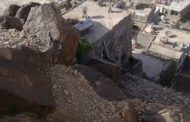 نجاة خمسة أطفال جراء انهيار صخري في جبل صبر ...؟! 