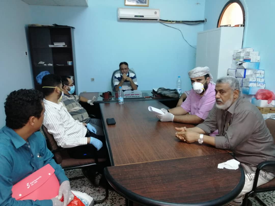 بحضور محافظ أبين . .  فتتاح مركز الحميات في مستشفى الرازي