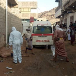 مارب : العثور على جثة طبيب اوزبكي مرمية في الشارع