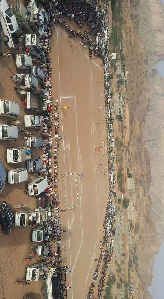 شبوة: تسليم مشروع تسوير ملعب نادي الطليعة في حبان