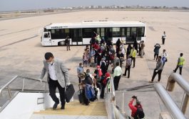 مطار عدن يدشن اولى الرحلات الجوية