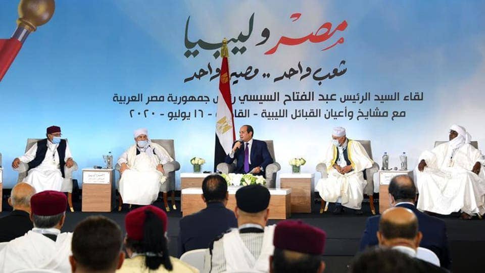 السيسي: تدخل مصر سيحسم الوضع عسكرياً بسرعة في ليبيا