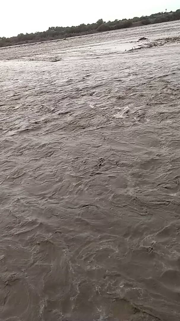 لحج: عَّـبّــر السحلوله بقرية زايدة يتعرض الى أضرار جراء تدفق السيل
