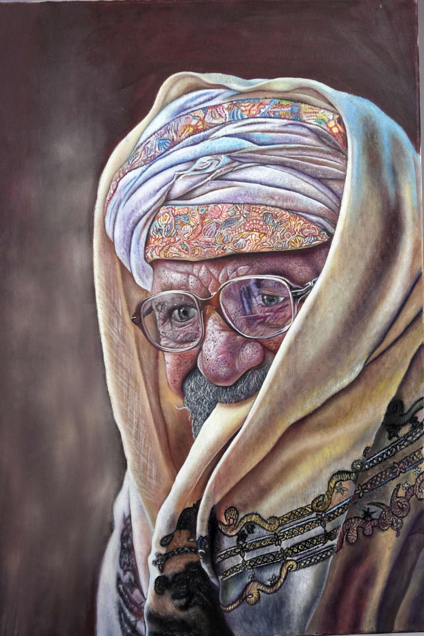 فوز رسامة تشكيلية يمنية بالمركز الاولى في مسابقة المنتدى العربي للفنون