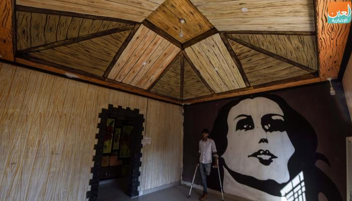 إبداع يتحدى البتر مع فلسطيني بساقه واحدة