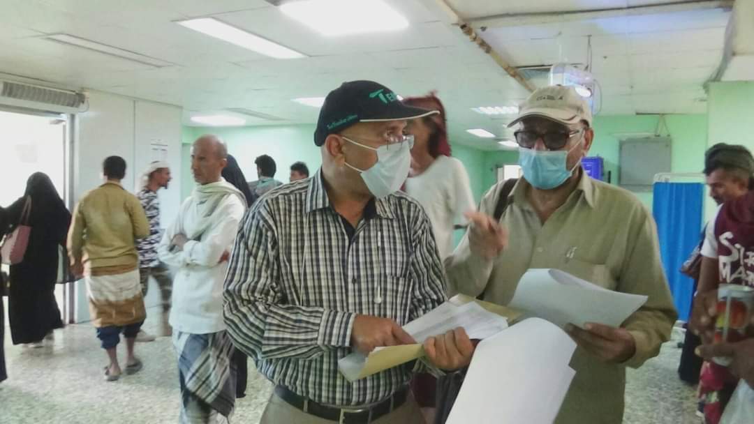 منظمة دولية تعمل دراسة لإعادة تأهيل مستشفى إبن خلدون في لحج