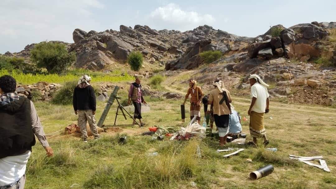 اسقاط طائرة حوثية مسيرة ..وتقدم للجيش في عدد من مناطق مكيراس