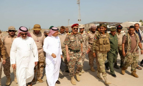 فريق ارتباط سعودي لسحب القوات من عدن والفصل بينها في أبين