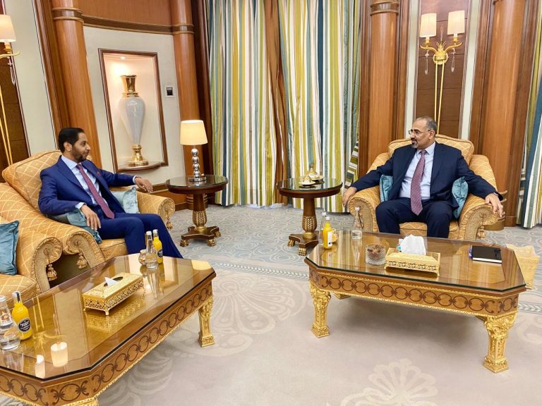 الزبيدي يلتقي سفير جمهورية جيبوتي في اليمن
