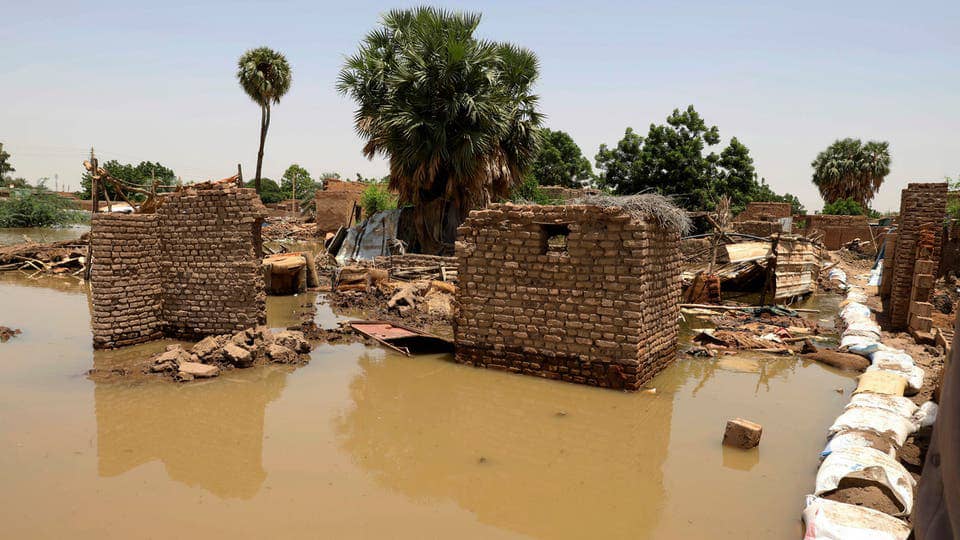 ارتفاع ضحايا فيضانات السودان إلى 106 إضافة إلى 56 مصاباً